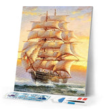 Diamond Painting | Diamond Painting - Galion | Diamond Painting Ships ships | FiguredArt