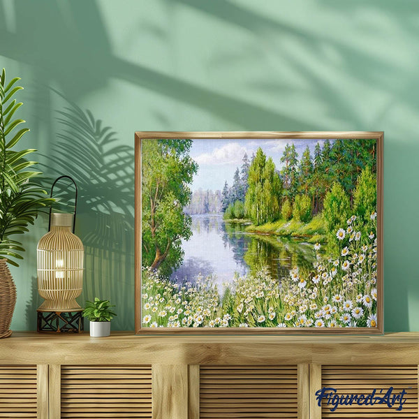 Diamond Painting - Near the Lake