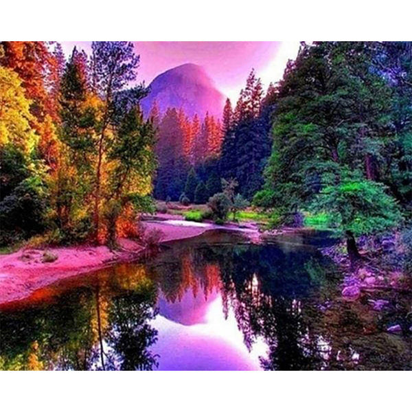 Diamond Painting - Colorful Valley