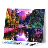 Diamond Painting | Diamond Painting - Colorful Valley | Diamond Painting Landscapes landscapes | FiguredArt