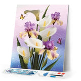Diamond Painting | Diamond Painting - Aromas and Iris | Diamond Painting Flowers flowers | FiguredArt