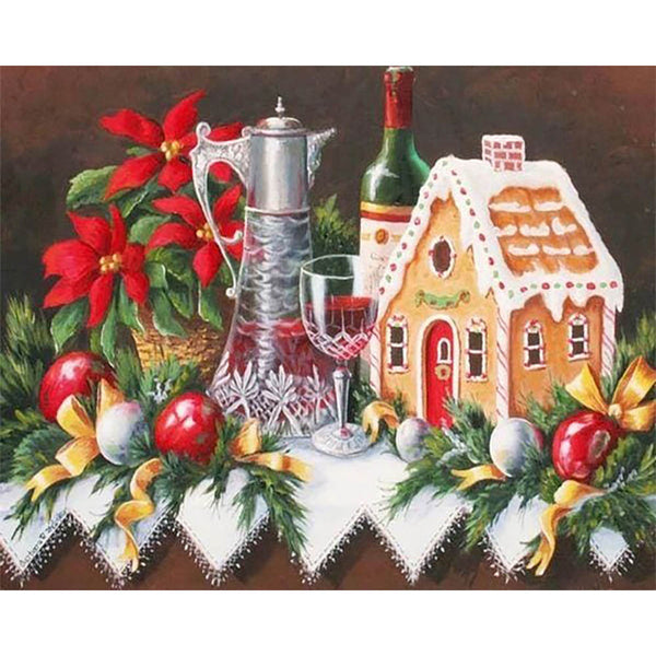 Diamond Painting - Christmas Table