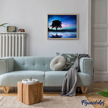 Load image into Gallery viewer, Diamond Painting - Tree in the Night