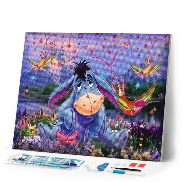 Diamond Painting | Diamond Painting - Donkey | animals Diamond Painting Animals | FiguredArt
