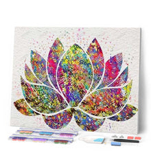 Load image into Gallery viewer, Diamond Painting - Colorful Lotus