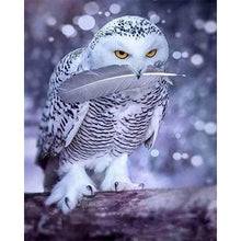 Load image into Gallery viewer, Diamond Painting - Owl Feather