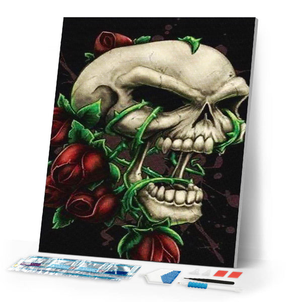 Diamond Painting | Diamond Painting - Scary Skull | Diamond Painting Other other | FiguredArt