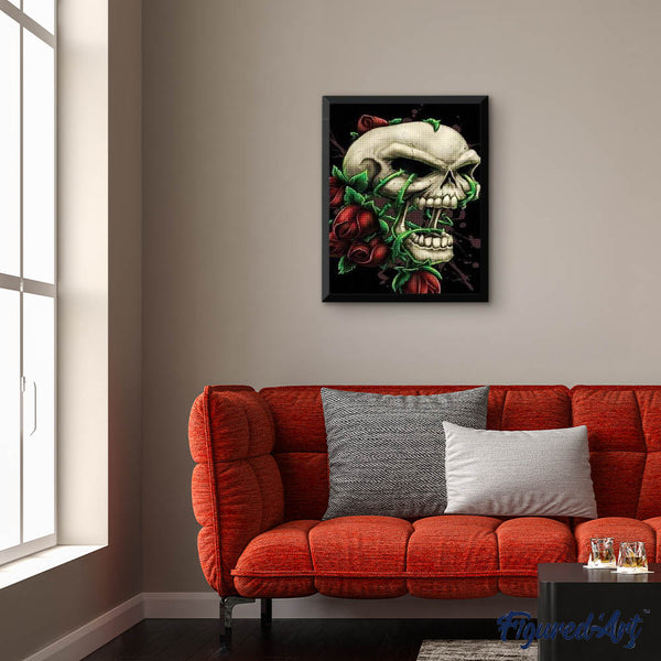 Diamond Painting - Scary Skull