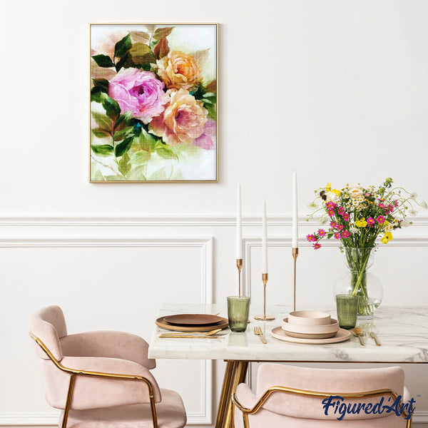 Diamond Painting - Ancient Roses