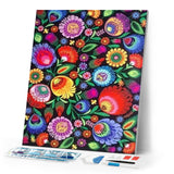 Diamond Painting | Diamond Painting - Colorful Flowers | Diamond Painting Flowers flowers | FiguredArt
