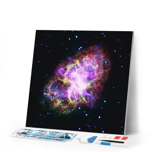 Diamond Painting | Diamond Painting - Colorful Galaxy | Diamond Painting Landscapes landscapes | FiguredArt