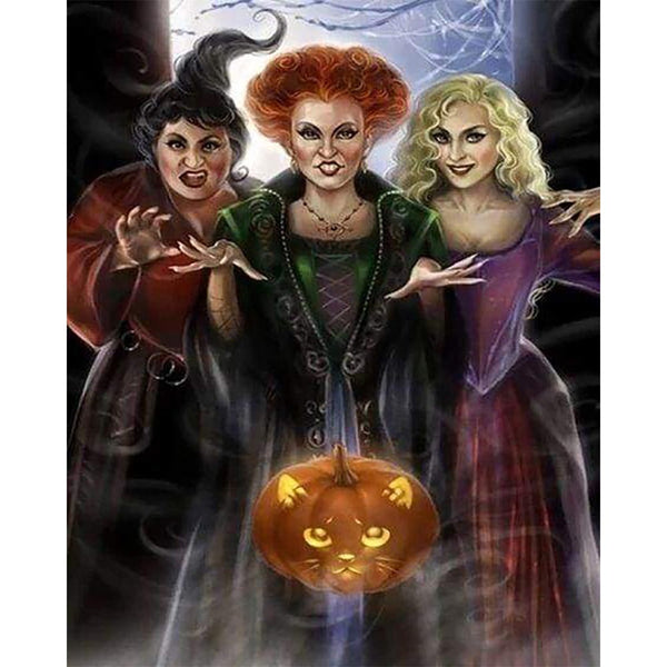 Diamond Painting - Halloween Witches
