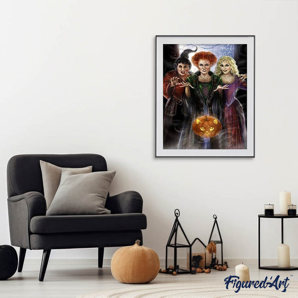 Diamond Painting - Halloween Witches