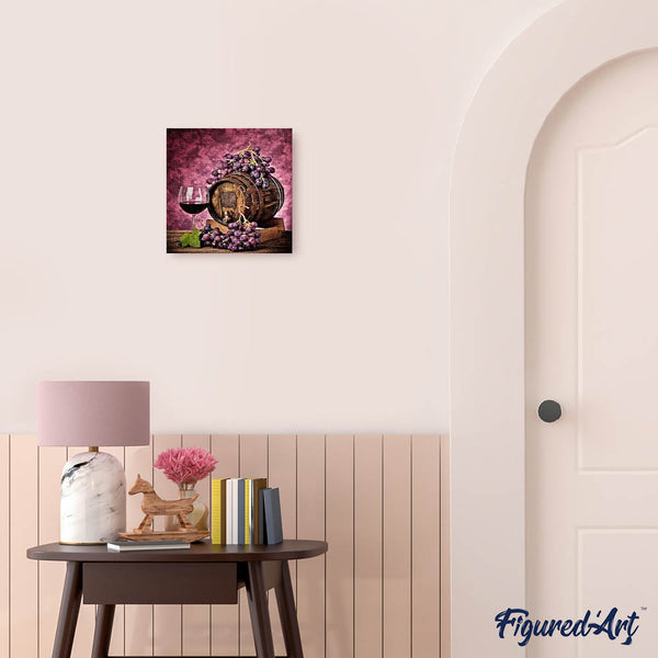 Diamond Painting - Keg Wine