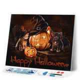 Diamond Painting | Diamond Painting - Happy Halloween | Diamond Painting Religion halloween religion | FiguredArt