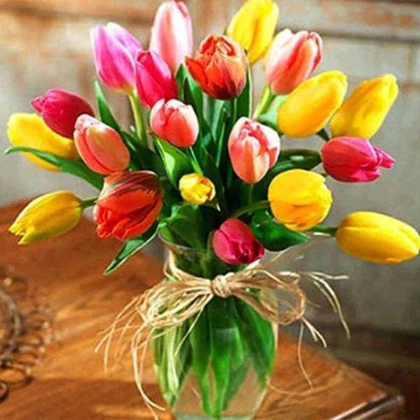 Diamond Painting - Bouquet of Tulips
