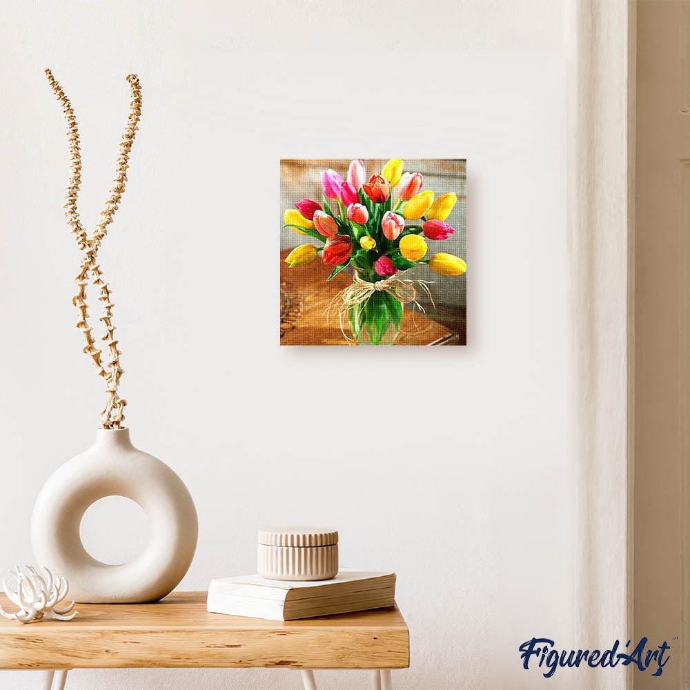 Diamond Painting - Bouquet of Tulips