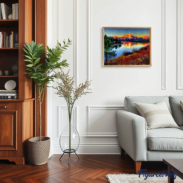 Diamond Painting - Mountain Lake