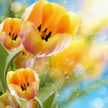 Load image into Gallery viewer, Diamond Painting | Diamond Painting - Yellow tulips | Diamond Painting Flowers flowers | FiguredArt