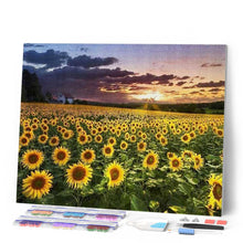 Load image into Gallery viewer, Diamond Painting - Sunflower Field