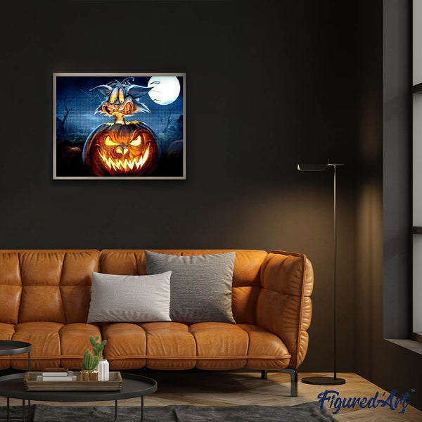 Diamond Painting - Halloween Pumpkin