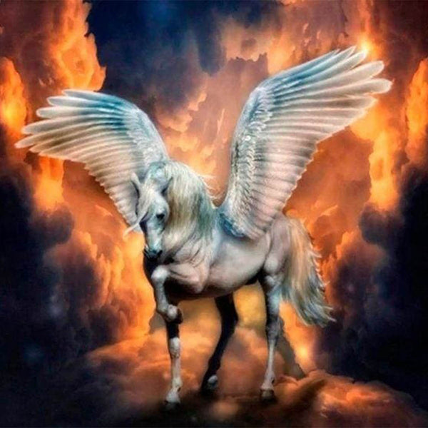 Diamond Painting - Flying Horse