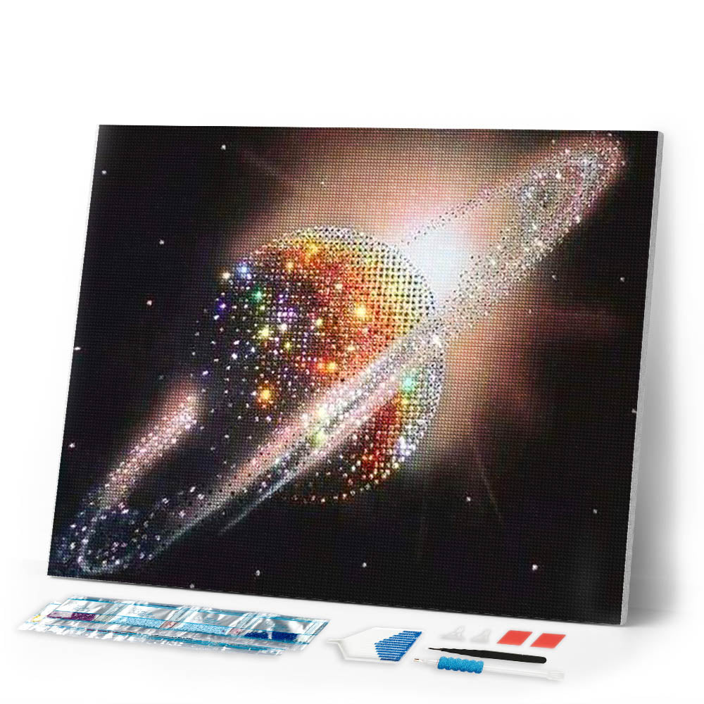 Diamond Painting | Diamond Painting - Saturn | Diamond Painting Landscapes landscapes | FiguredArt