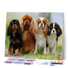 Load image into Gallery viewer, Diamond Painting - Puppy Family