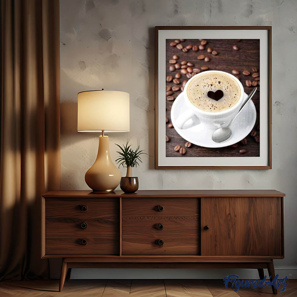 Diamond Painting - Coffee with Love