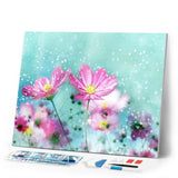 Diamond Painting | Diamond Painting - Flowers and Flakes | Diamond Painting Flowers flowers | FiguredArt