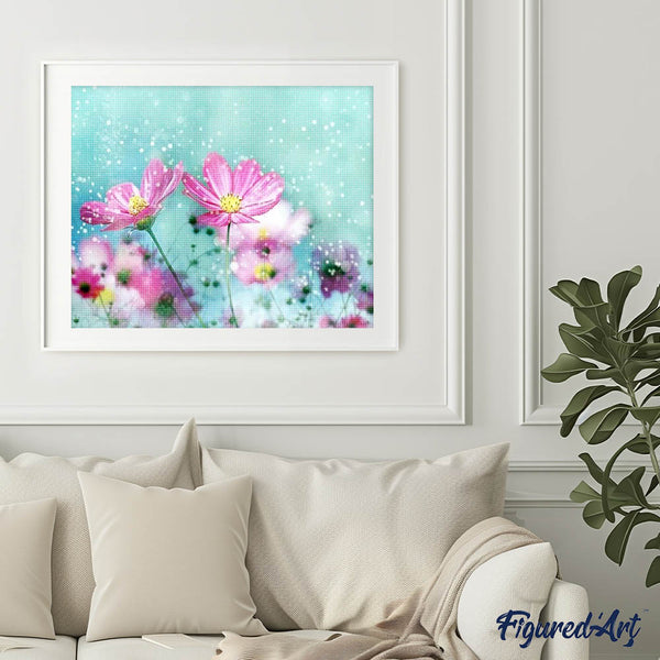 Diamond Painting - Flowers and Flakes