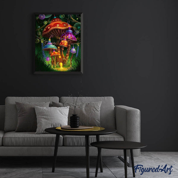Diamond Painting - Magical Mushrooms