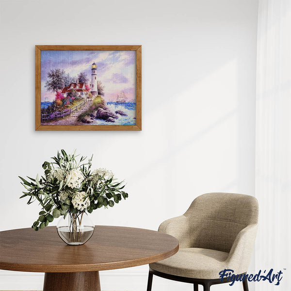 Diamond Painting - Lighthouse on the Peninsula