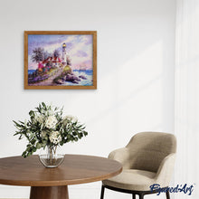 Load image into Gallery viewer, Diamond Painting - Lighthouse on the Peninsula