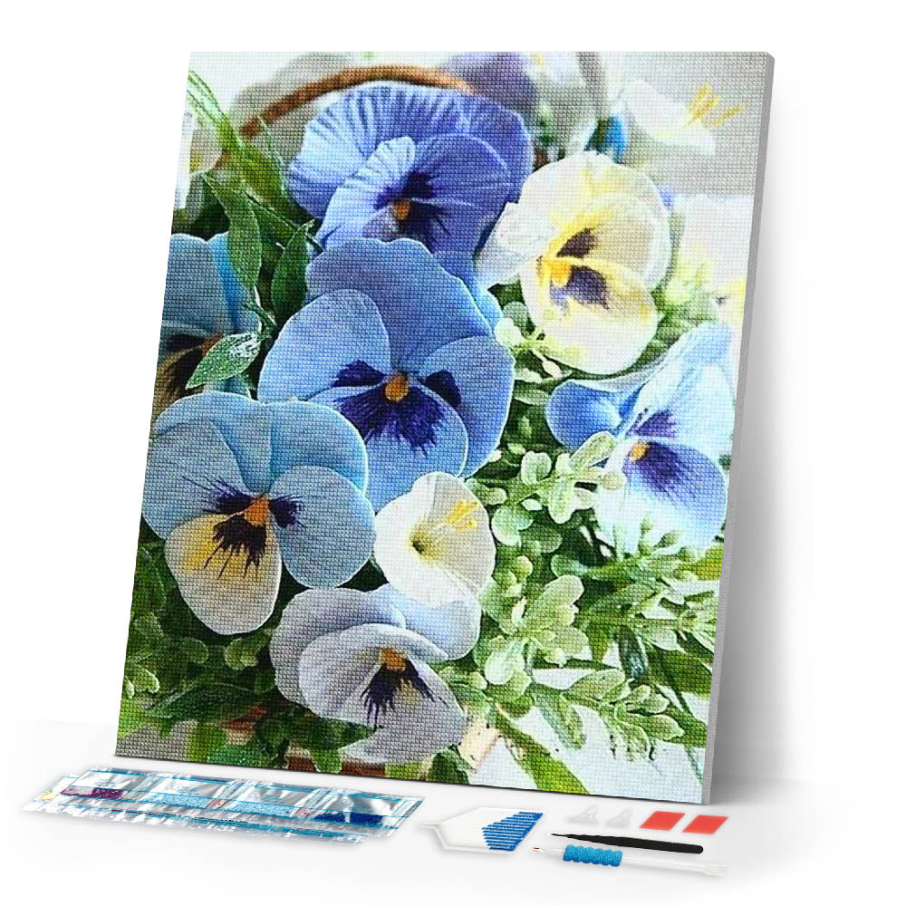 Diamond Painting | Diamond Painting - Flowers | Diamond Painting Flowers flowers | FiguredArt