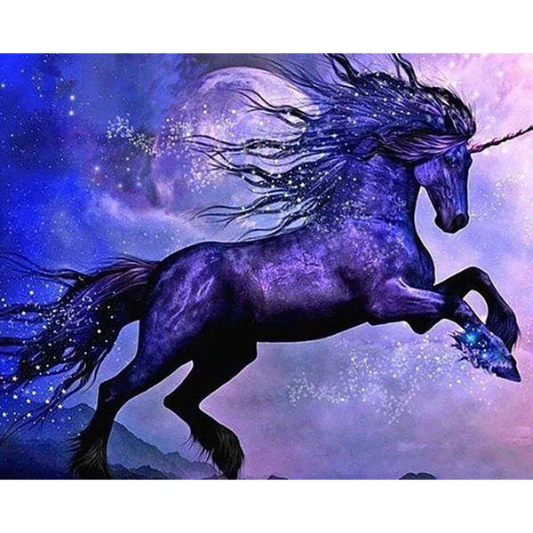 Diamond Painting - Sparkling Unicorn