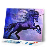 Diamond Painting | Diamond Painting - Sparkling Unicorn | animals Diamond Painting Animals unicorns | FiguredArt