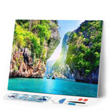 Diamond Painting | Diamond Painting - This is Paradise | Diamond Painting Landscapes landscapes | FiguredArt