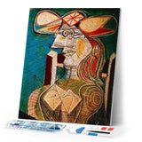 Diamond Painting | Diamond Painting - Abstract portrait | Diamond Painting Famous Paintings famous paintings | FiguredArt