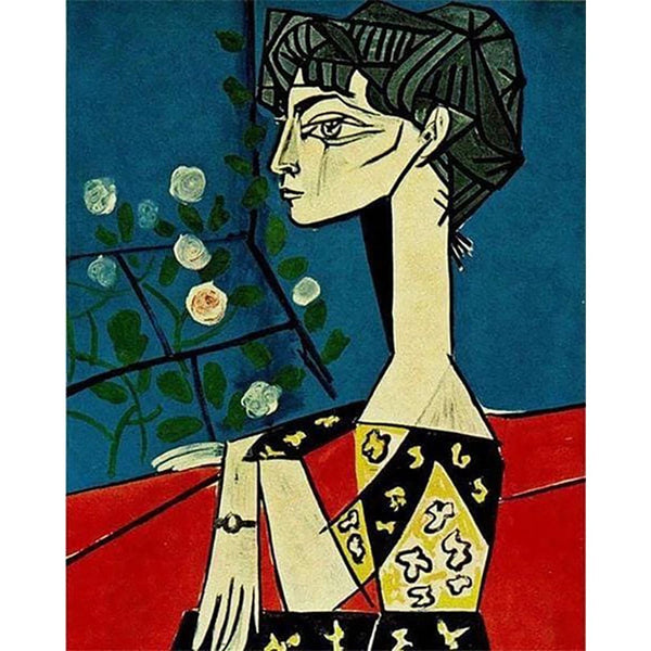 Diamond Painting - Women Abstract Profile