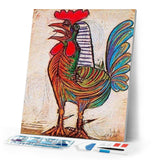 Diamond Painting | Diamond Painting - Rooster | animals Diamond Painting Animals roosters | FiguredArt