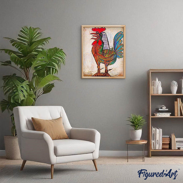 Diamond Painting - Rooster