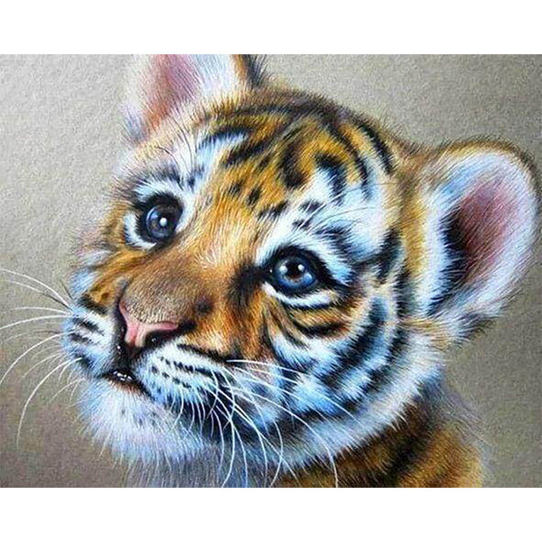 Diamond Painting - Baby Tiger