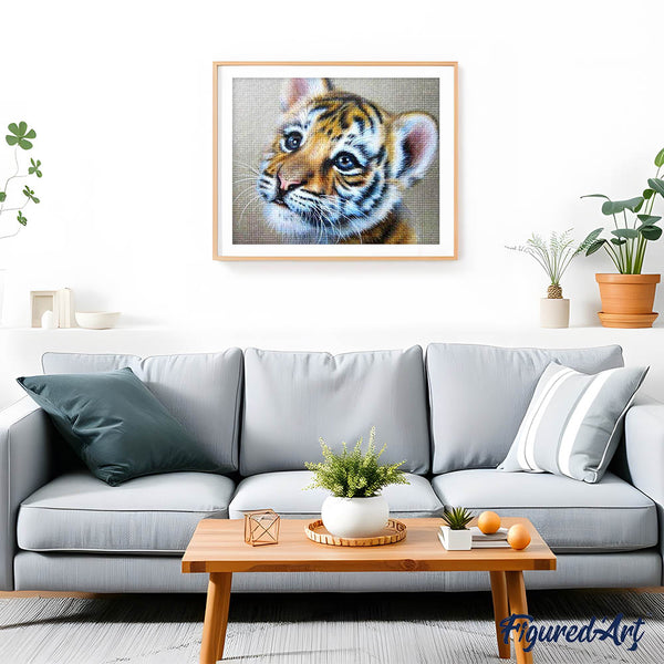 Diamond Painting - Baby Tiger