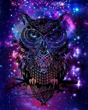 Load image into Gallery viewer, Diamond Painting | Diamond Painting - Owl in the Night | animals Diamond Painting Animals owls | FiguredArt