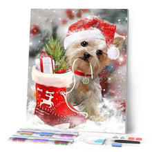 Load image into Gallery viewer, Diamond Painting - Dog with gifts
