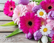Load image into Gallery viewer, Diamond Painting | Diamond Painting - Colorful Daisies | Diamond Painting Flowers flowers | FiguredArt