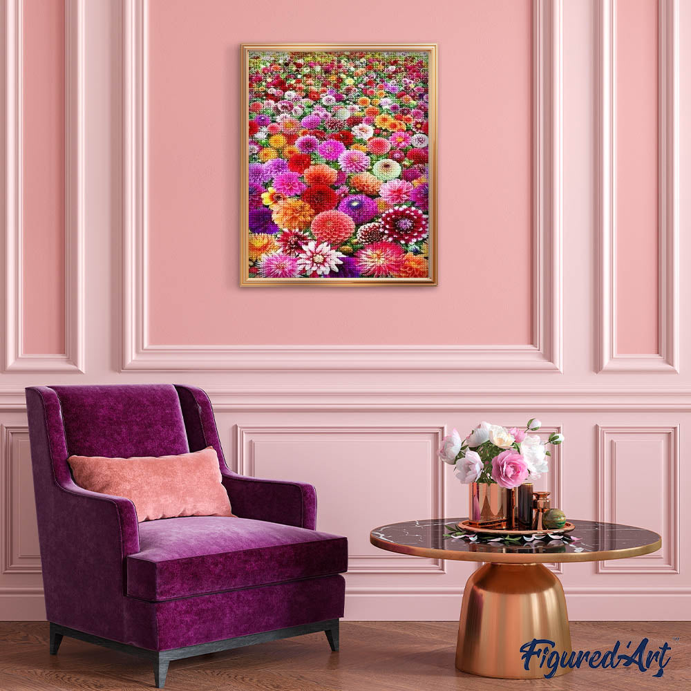 Diamond Painting - Flower Field
