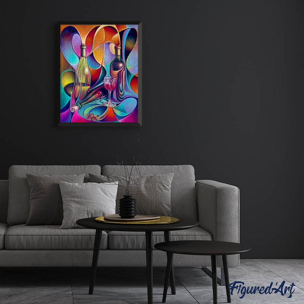 Diamond Painting - Artistic Bottles