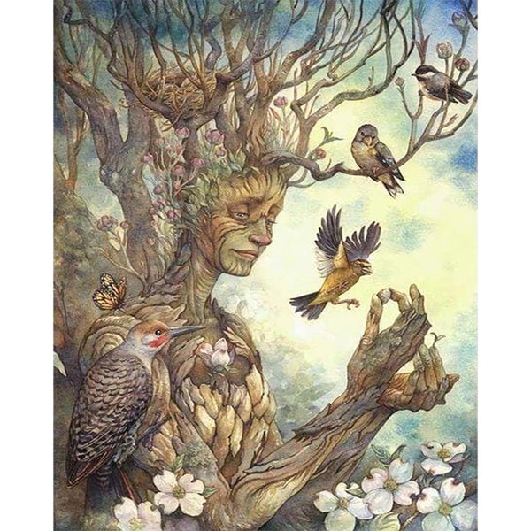 Diamond Painting - Female Tree